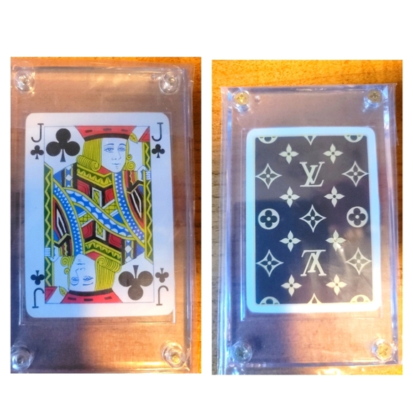 Louis Vuitton Jack Of Clubs Card In Hard Case - Picture 1 of 3